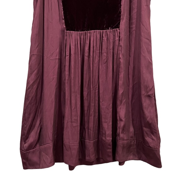 Anthropologie Maeve Ingrid Velvet Swing Dress - Picture 5 of 8